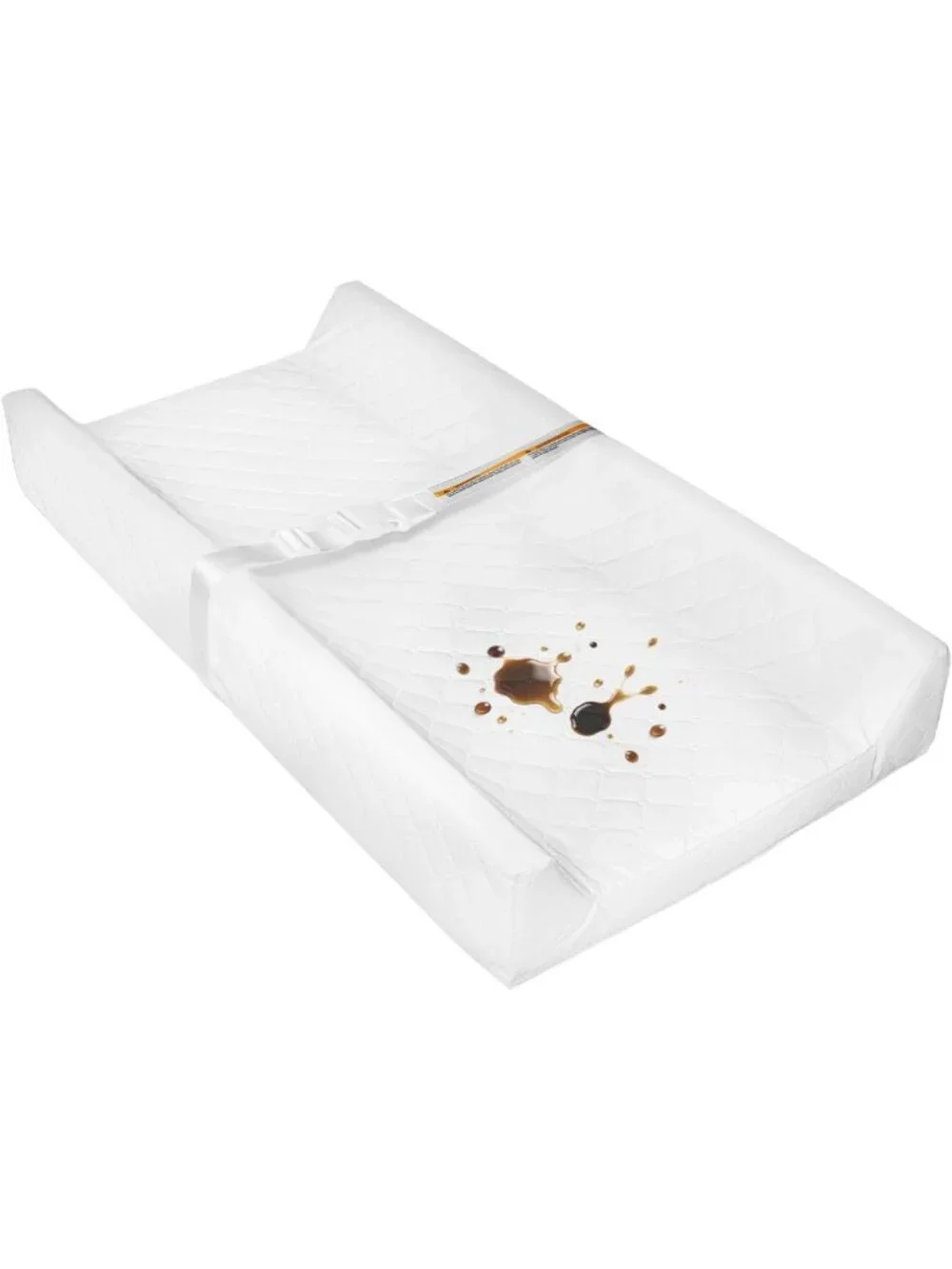 Waterproof Wipeable Baby Changing Pad | Non-Slip Safety Strap, 32x16 Inch Diaper